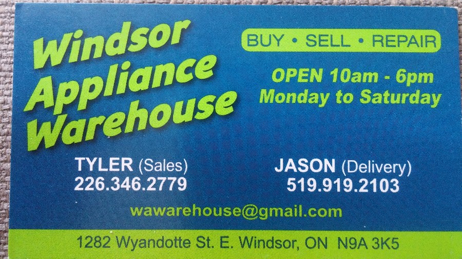 Windsor Appliance Warehouse